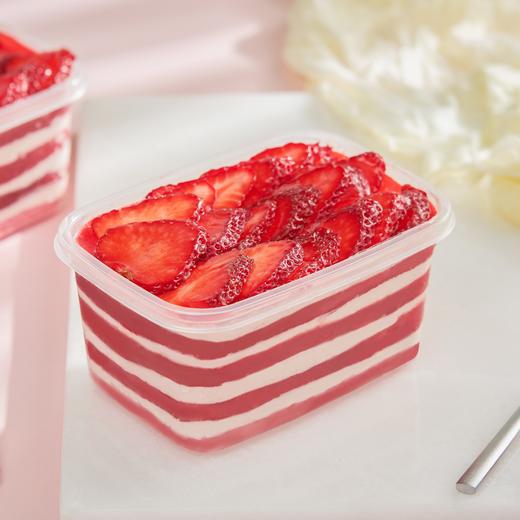 草莓千层盒子蛋糕450g