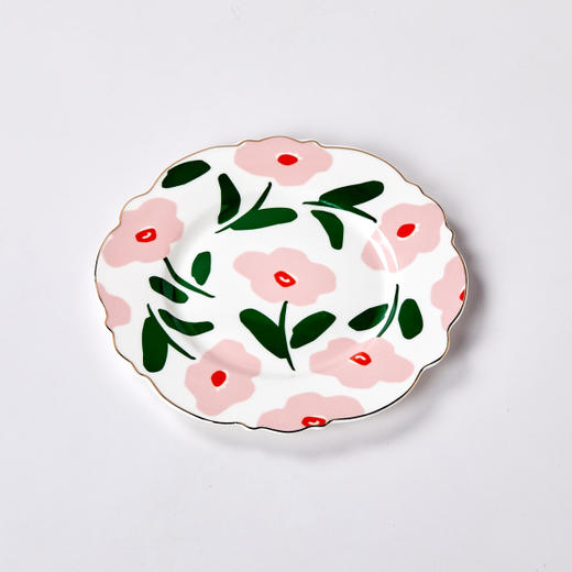 韩国 Modern House plate 花盘餐盘4P D21 2003227273JPY带授权招加盟代理 商品图0