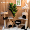 【幸运土猫】蜜罐猫蒲草剑麻编织猫窝猫爬架树窝玩睡不误包邮 商品缩略图2