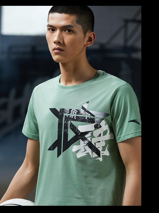 安踏男士要疯赛事联名t恤短袖专业篮球潮流舒适透气152031129