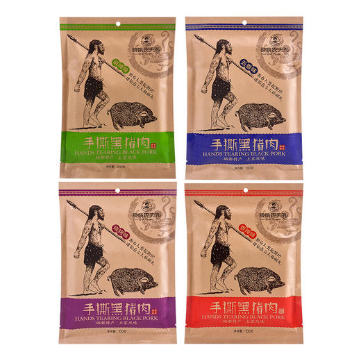恩施 晓姚 手撕黑猪肉100g/袋 商品图0