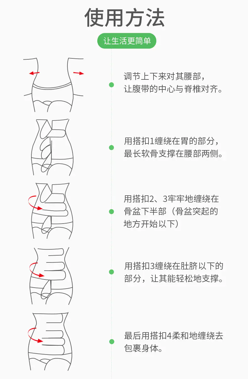 吉米妈咪 产后收腹带产妇束缚带顺剖两用束腹带夏季薄款绑腹束腰