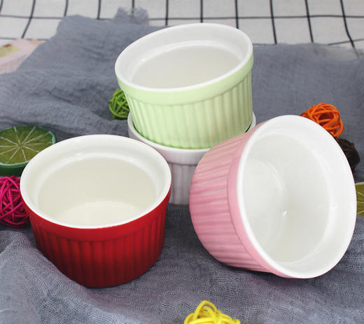耐烤陶瓷杯  耐烤布丁杯  舒芙蕾烤杯  多款可选 商品图3
