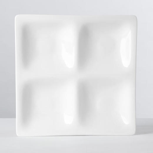 韩国 Modern House dish 四格调料碟4格陶瓷CA096126JPY带授权招加盟代理 商品图0