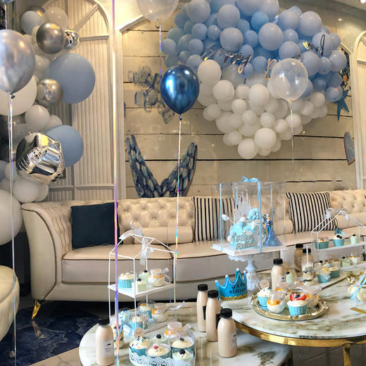 家庭生日结婚纪念日宝宝周岁满月宴会主题派对上门布置惊喜