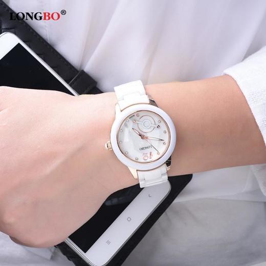 【手表】*白色陶瓷表韩版防水石英时尚气质女士手表 商品图2