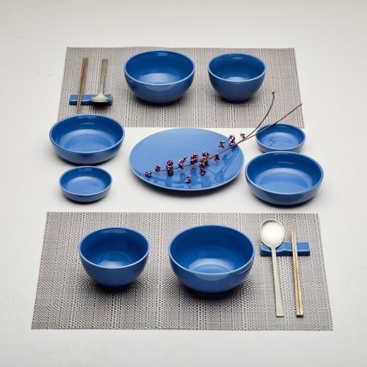 韩国 Modern House Cutlery Set 餐具套装11P蓝色 1912865337JPY带授权招加盟代理 商品图0