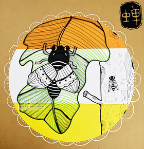 《夏日蝉鸣》线描【自动发货：下单后，点击手机短信中收到的链接，即可获取文件下载的链接；如有任何问题，可添加客服微信hm33268获得帮助】