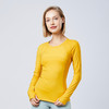 裸感/卡益长袖KL03536女士瑜伽服健身服 商品缩略图1