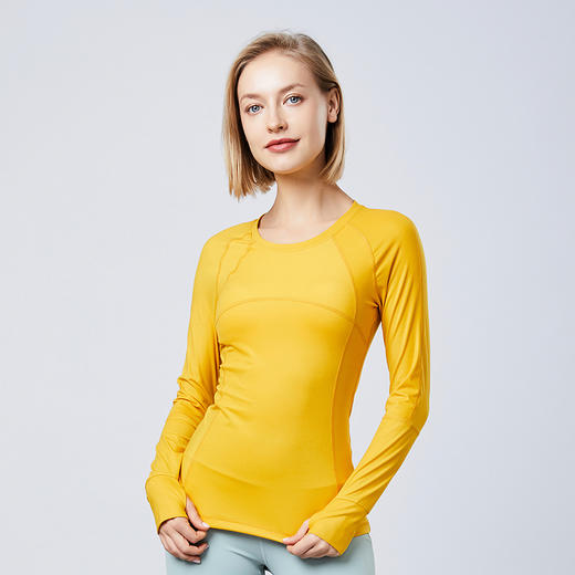 裸感/卡益长袖KL03536女士瑜伽服健身服 商品图1