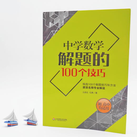 中学数学解题的100个技巧 一线名师专业解读 初中高中均适用 商品图1