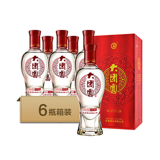 毛铺大团圆酒42度500ml6瓶箱装