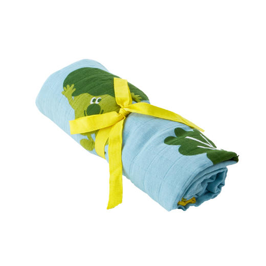 BUTTER Broccoli double aue blanket西兰花双层纱布毯120x120cm'JPY带授权招加盟代理 商品图2