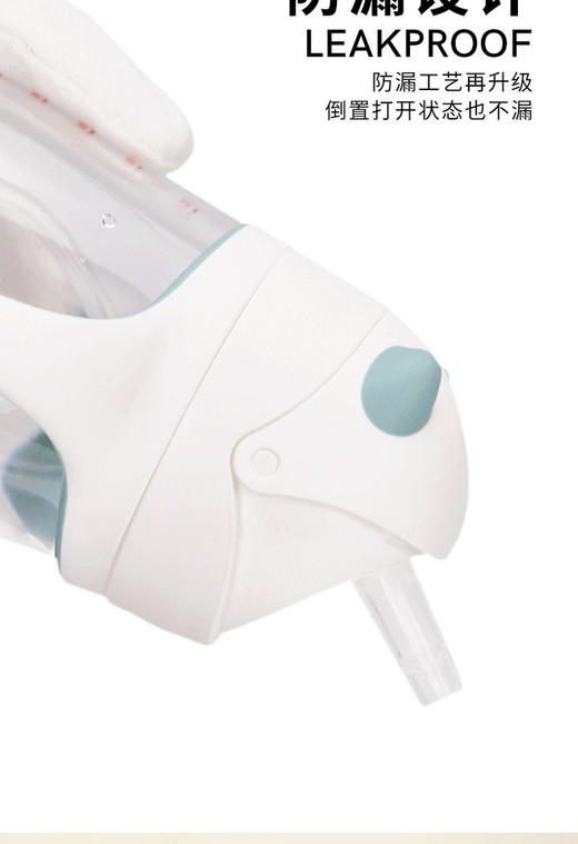 好孩子TRITAN吸管训练杯带握把铜珠210ML颜色随机JPY带授权招加盟代理 商品图11