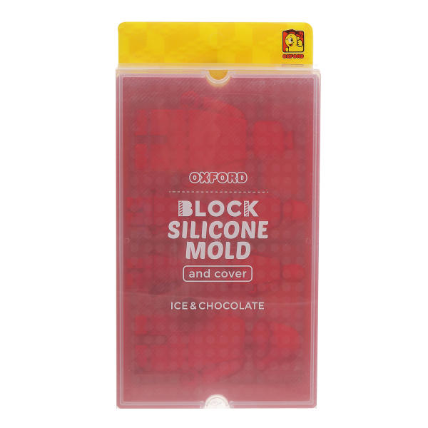 BUTTER Oxford block silicone ice mold BIG red 硅胶冰格红色JPY带授权招加盟代理