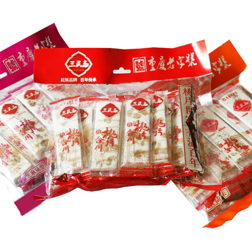 合川桃片300g 袋装散装休闲零食小吃糕点香甜椒盐味 商品图3