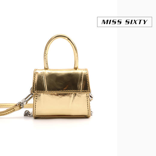 Miss Sixty2020秋季新款真皮迷你链条小包包斜挎包女603GJ8500000 商品图0