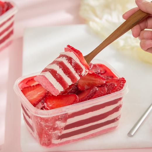 草莓千层盒子蛋糕450g
