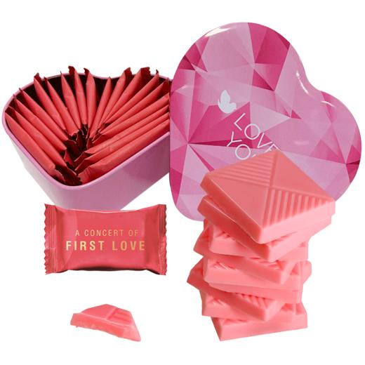 诺梵草莓味巧克力代可可脂制品80g