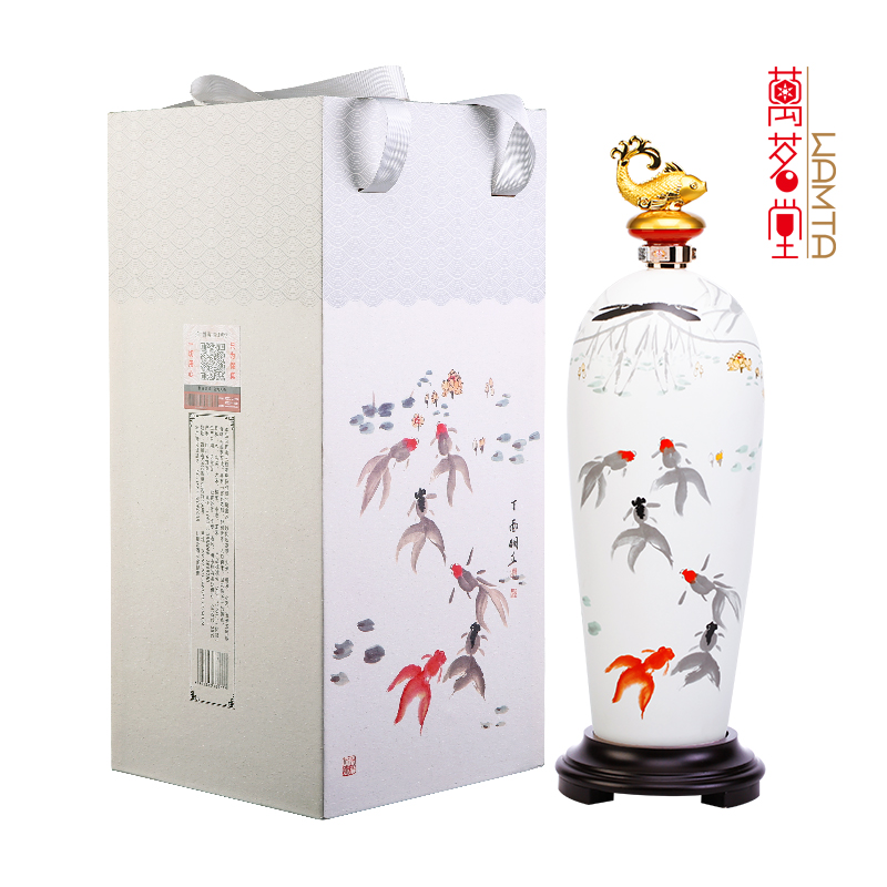 52度春夏秋冬金玉满堂酒 2.5L浓香型白酒 大坛装