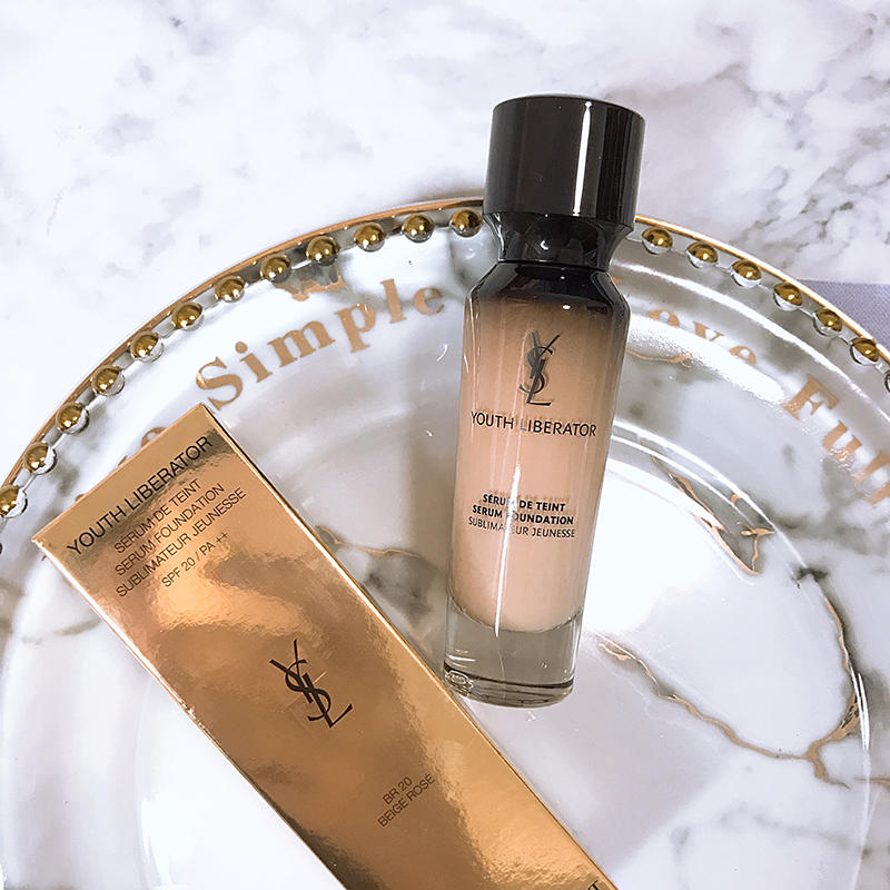 现货▲干皮亲妈!ysl圣罗兰逆龄女神粉底液b10#b20 轻薄透气保湿 30ml