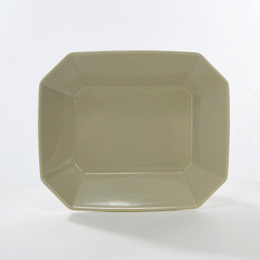 韩国 Modern House plate 八角形矩形盘子 24灰色餐盘2001014801JPY带授权招加盟代理 商品图0