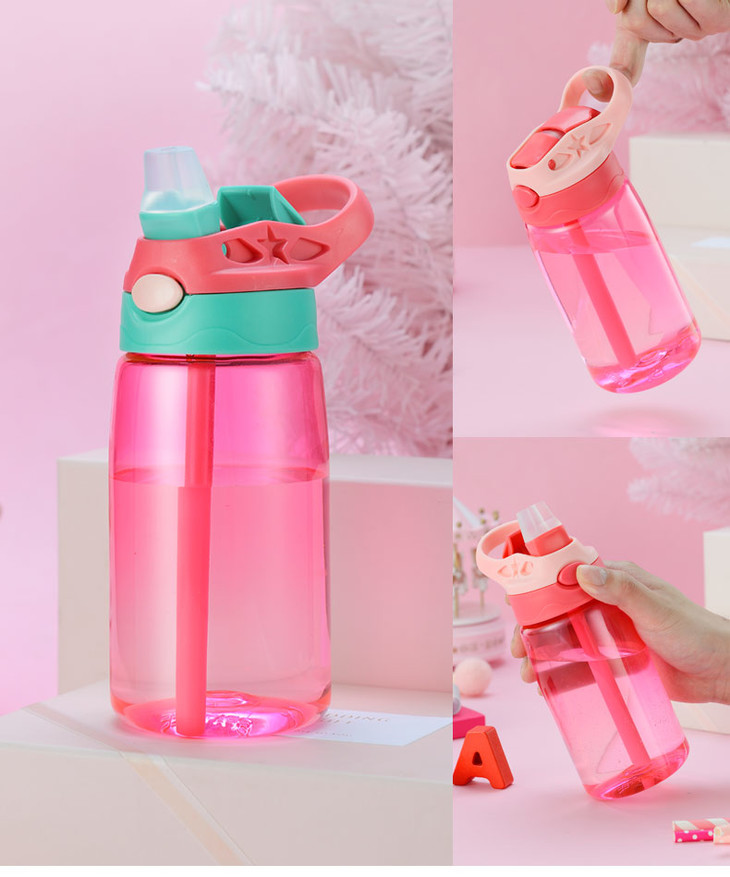 贝美优佳鸭嘴杯水杯无图案鸭嘴杯性价比礼品杯480ml颜色混发