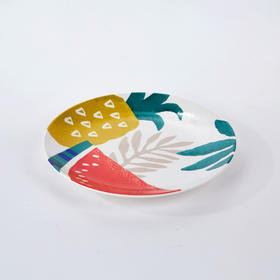 韩国 Modern House plate 餐盘三聚氰胺树脂菜盘21CM 2005429323JPY带授权招加盟代理