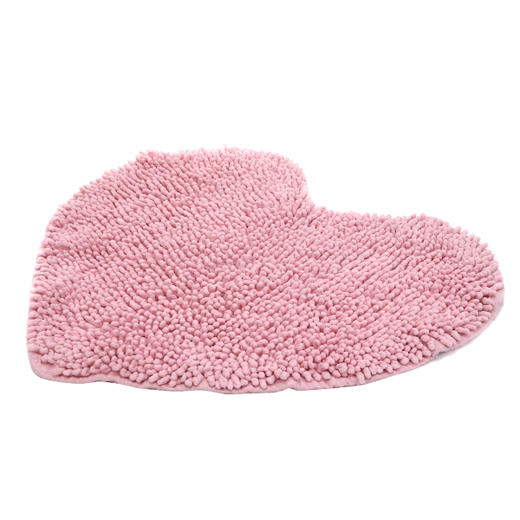 BUTTER Heart Shaggy Mat Pink 黄油 爱心地垫 粉红色JPY带授权招加盟代理 商品图1