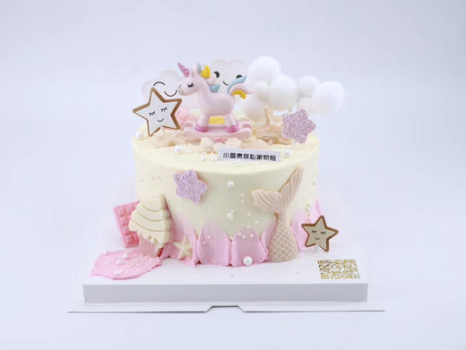 摇摇马蛋糕（图二为10+8+6寸效果图） 商品图0