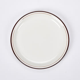 韩国 Modern House plate 陶瓷盘棕色餐盘 D23cm 2001029675JPY带授权招加盟代理