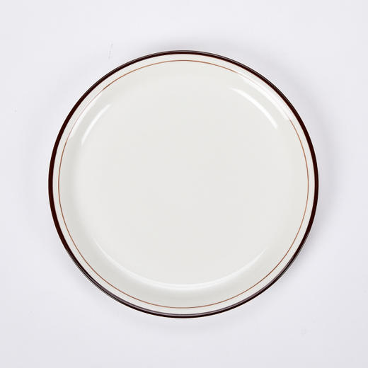 韩国 Modern House plate 陶瓷盘棕色餐盘 D23cm 2001029675JPY带授权招加盟代理 商品图0