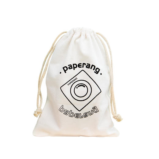 【官方周边】喵喵机环保帆布束口收纳袋（单个装-米白）全机型适用  抽绳设计 防脏隔尘 商品图5