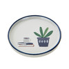 韩国 Modern House plate 餐盘迷你碟子陶瓷盘NAVY 1903377529JPY带授权招加盟代理 商品缩略图1