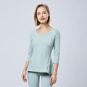 【断码捡漏】裸感/卡益七分袖KN03538女士瑜伽服健身服