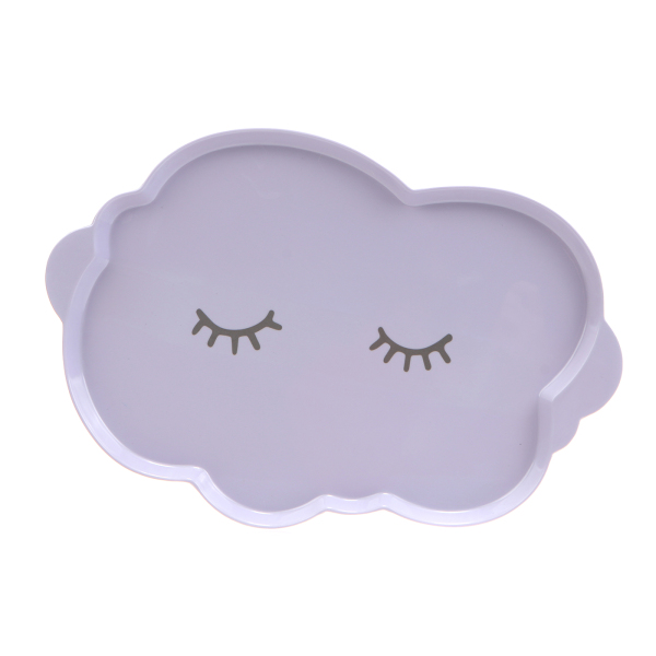 BUTTER  Cloud tray lilac 黄油 塑料云朵紫色托盘35x22JPY带授权招加盟代理