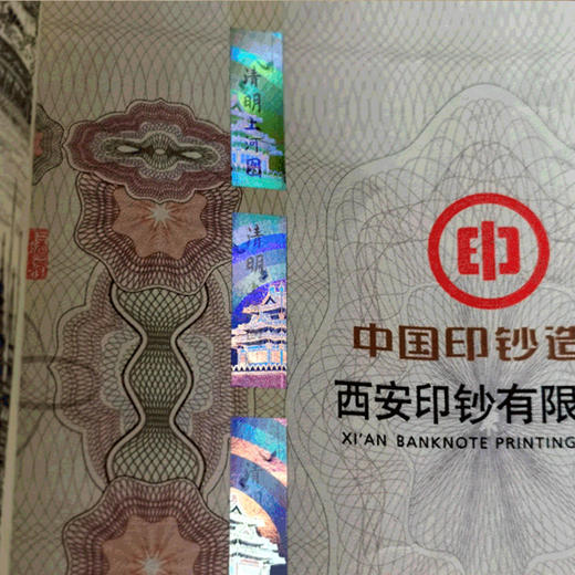 【中国印钞】清明上河图凹版纪念钞艺券 商品图5