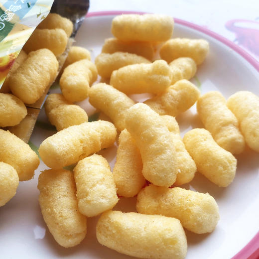 日本滋力菓香浓玉米条酥脆咸甜儿童零食辅食2岁