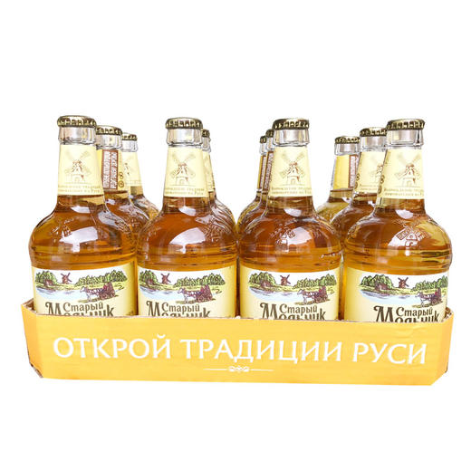 【备用】【多口味可选】俄罗斯 老米勒清爽纯麦啤酒450ml*12瓶 商品图4