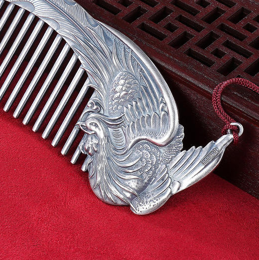 子佩集纯银凤凰梳子【RCZ005】207 商品图4