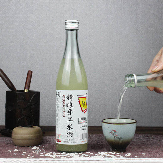 勇创 传统精酿手工米酒500ml 商品图2