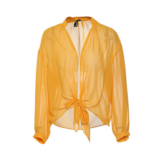 VIMAGE纬漫纪女装夏季新款时尚轻薄透气透视开衫薄款外穿防晒上衣V1103719 商品图4