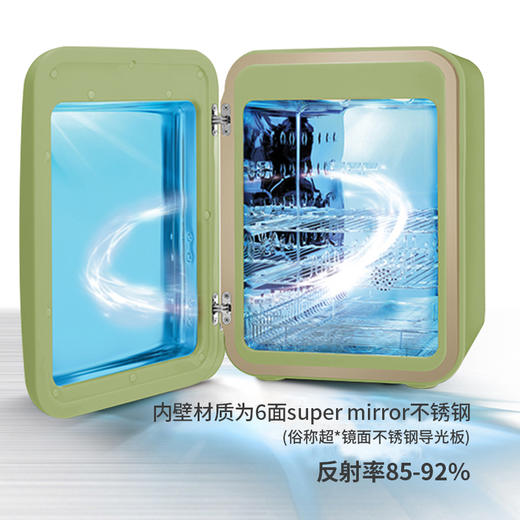 cuchen酷晨婴儿奶瓶消毒器带烘干二合一韩国原装进口紫外线消毒柜 商品图2