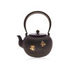 双蝴花舞手工铸铁壶 商品缩略图2