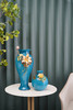 【彼达思】罗比罗丹 荷塘月色花瓶 珐琅彩轻奢玄关家用搬迁送礼 商品缩略图4