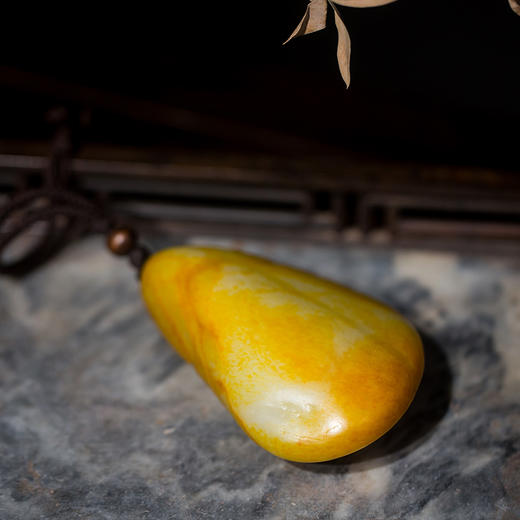 新疆和田玉籽料老者像把件 商品图2