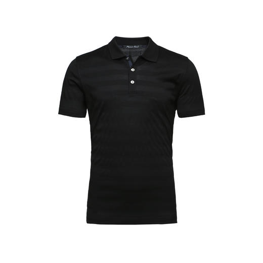 Marco Azzali 黑色POLO衫 T3843200 商品图0
