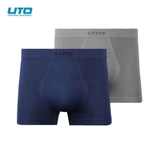 悠途 男士 2件装 速干平角内裤(UTO Meryl Underwear 902101) 商品图0