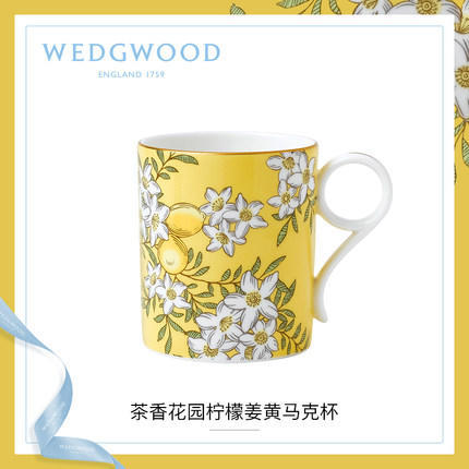 WEDGWOOD玮致活茶香花园骨瓷马克杯复古杯子欧式茶杯咖啡杯家用 商品图0