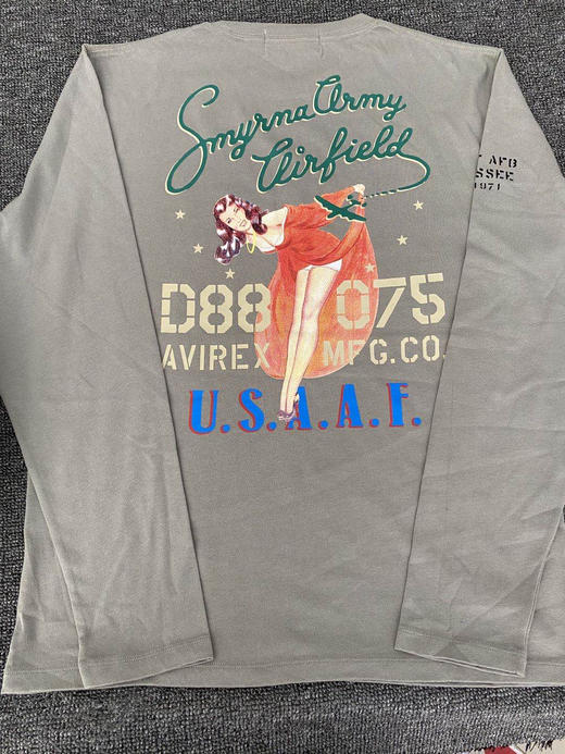 Avirex 迷彩潮款长袖T恤！日版正品 商品图9